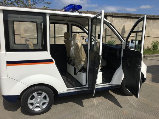 El coche patrulla eléctrico de poca velocidad 2+3 asienta rendimiento del carro de golf de 5 pasajeros alto