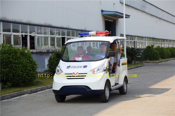 Coche patrulla eléctrico del pasajero del multicolor 4 para la luz de la travesía de la seguridad con cautela
