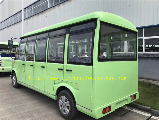Autobús de visita turístico de excursión eléctrico de 18 asientos, servicio de autobús de escuela con las puertas 30 kilómetros por hora