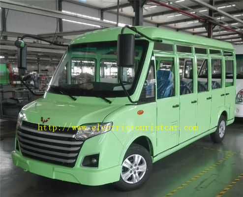 Autobús de visita turístico de excursión eléctrico de 18 asientos, servicio de autobús de escuela con las puertas 30 kilómetros por hora