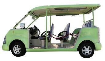 coche eléctrico de la lanzadera de la transmisión 5MT para el punto escénico Eco de visita turístico de excursión amistoso