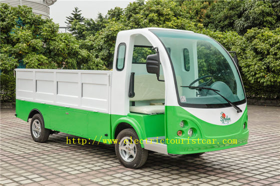 2 plazas carro de equipaje eléctrico motor de CA para el hotel 48v/5kw esponja con asientos de cuero artificial