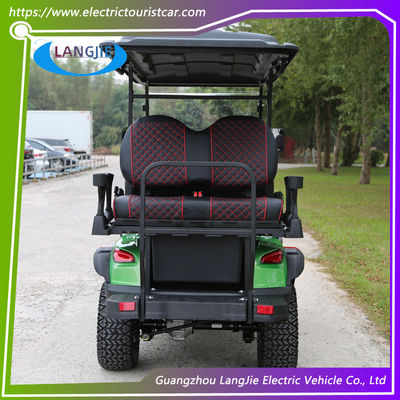 Carro de golf eléctrico de 4 ruedas 4 asientos Resort Car AC Motor Tour de coche eléctrico para el hotel
