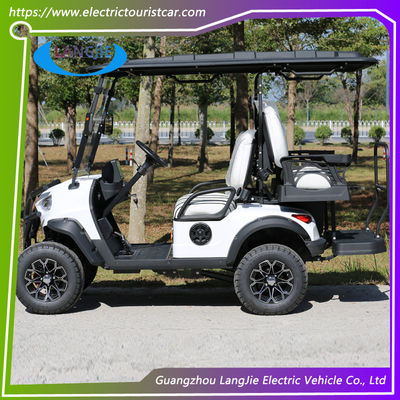 Coche eléctrico de 4 plazas aprobado por CE Coche de club carro presidencial de golf AC Motor separado