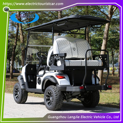 Coche eléctrico de 4 plazas aprobado por CE Coche de club carro presidencial de golf AC Motor separado