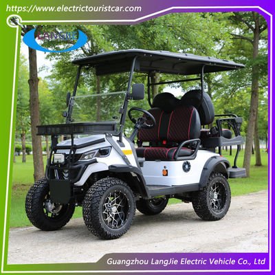 48 voltios 4 asientos Golf eléctrico Buggy Club coche de golf con parabrisas PC