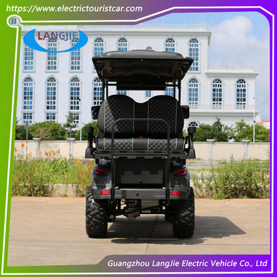 Fábrica 48V 4 asientos Buggy eléctrico vehículo de golf eléctrico carro con batería de plomo-ácido