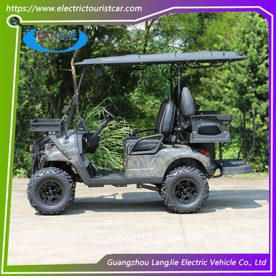 Carro de golf eléctrico de calle legal de 4 asientos con motor de corriente alterna de 5 kW personalizado Carros de caza fuera de carretera