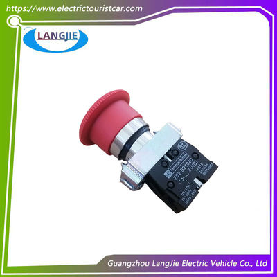 Botón de interruptor de emergencia rojo para el carrito de golf Marshell