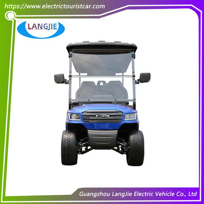 4 asientos Pasajero 48V Batería 5KW Motor eléctrico Coches de caza Para Large Park Resort