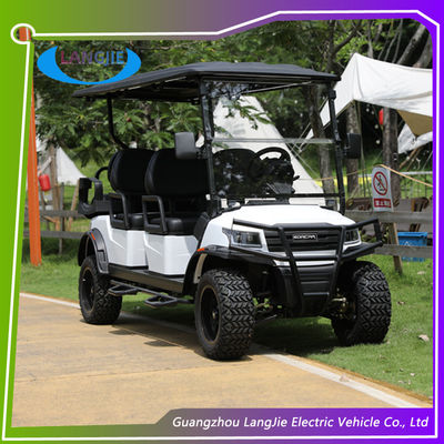 Automóvil de caza eléctrico con motor de CA para 6 personas Carro de golf Carro de golf para el aeropuerto del parque