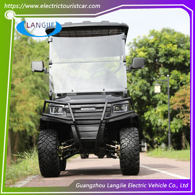 Balck Colour Resort coche de caza eléctrico 2 filas para 4 pasajeros 340 kg carga máxima