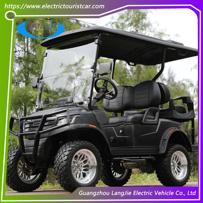 4 personas Carritos de golf eléctricos de mantenimiento gratuito Alimentado por batería 48v Controlador motor de CA