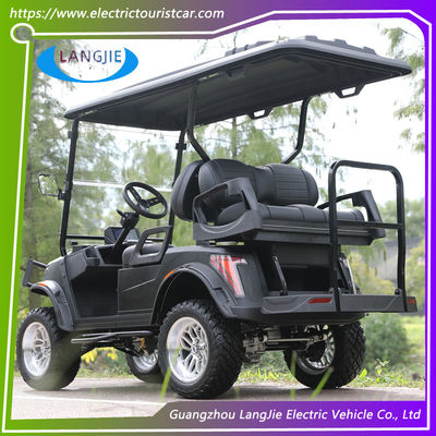 Carro de golf eléctrico Club Carro de 4 personas AC Motor Carro de caza eléctrico para el aeropuerto de Park