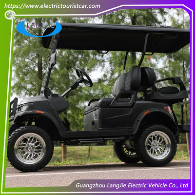 Carro de golf de cuatro ruedas elevado Carro de golf de cuatro plazas Carro de golf presidencial
