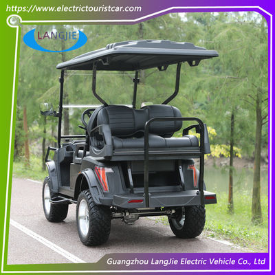 Balck Colour Resort coche de caza eléctrico 2 filas para 4 pasajeros 340 kg carga máxima
