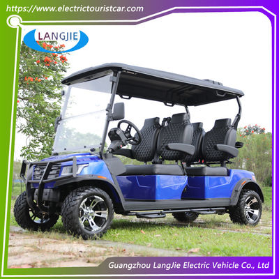 Coche de caza eléctrico de 4 plazas personalizado con motor CA de 5 kW y alcance de 80 km para aventuras al aire libre
