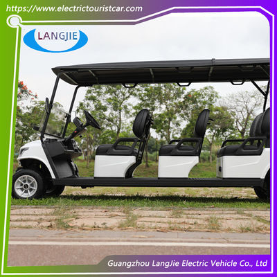Carro de golf de 4 ruedas Star Carro de golf eléctrico de 8 personas Carro de club Carro de golf para la escuela