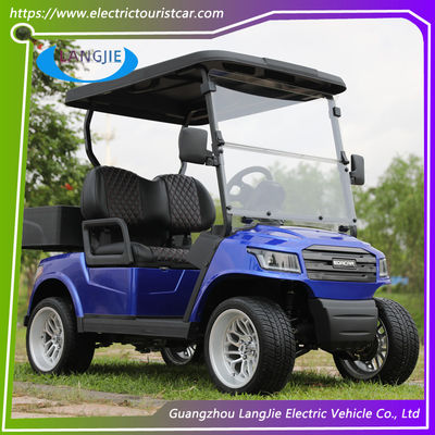 Golf E Car 4 ruedas eléctricas Mini Golf Car Electric Motor 2 asientos Golf Car para el resort