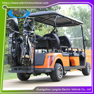 Certificado CE con techo 4 asientos Carritos de golf eléctricos baratos Precio con batería de 48V