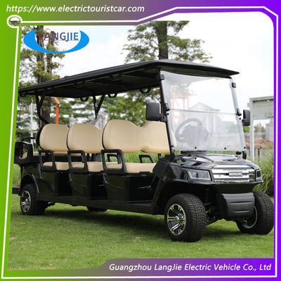 OEM 8 plazas carro de golf eléctrico sin mantenimiento batería AC Motor Golf Buggy para el aeropuerto