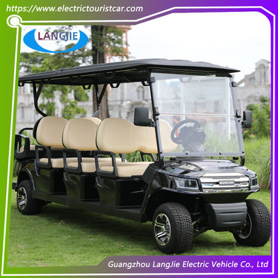 OEM neumático de playa con batería eléctrica de carretera legal carro de golf para 8 asientos adultos