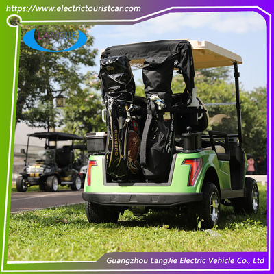 Motor de corriente alterna 2 asientos Mini Club de golf eléctrico barato Carruaje de vehículos