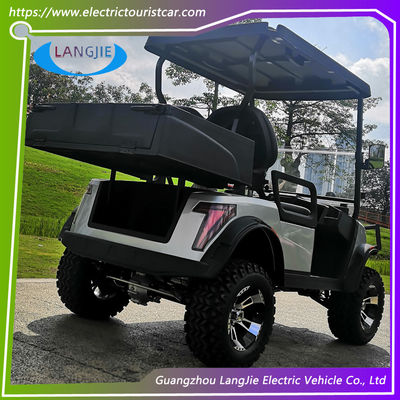Coche eléctrico de 2 plazas con caja de carga 48V Club Car Utility Vehicle para hotel