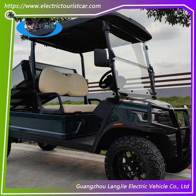 Carro de golf eléctrico con controlador de motor de corriente alterna 2 plazas Carro de golf eléctrico con caja de carga