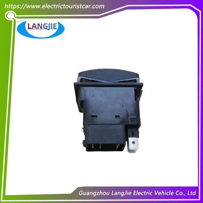 LVTONG Golf Cart de alta calidad Black fuente de alimentación delantera y trasera Conjunto de interruptores de botón