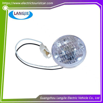 Accesorio de luz frontal de 12 V adecuado para un coche de cuatro ruedas de 6 pasajeros con carro de golf