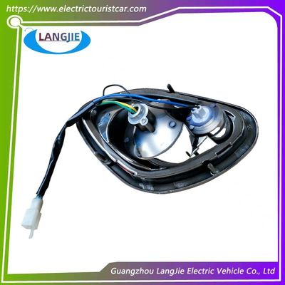 Aohu 12V de plástico LED de dirección delantera iluminación lámpara de niebla para el club de golf Carro partes