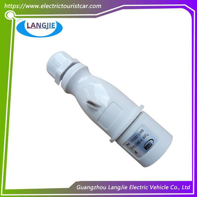 Conector de energía enchufe estándar Y-20 013A-6 IP44 2P para el carrito de golf de Marshell y el autobús turístico