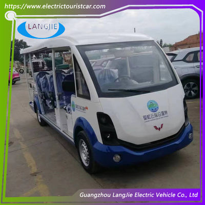 Proveedor de coche eléctrico de 14 plazas coche eléctrico 72V autobús eléctrico de turismo para el resort