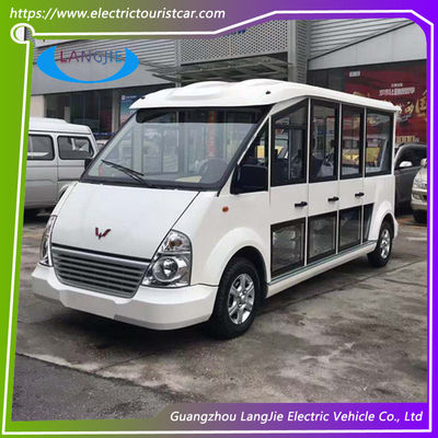 10 asientos Auto eléctrico Tour Batería libre de mantenimiento 72V Vehículos turísticos eléctricos para el resort