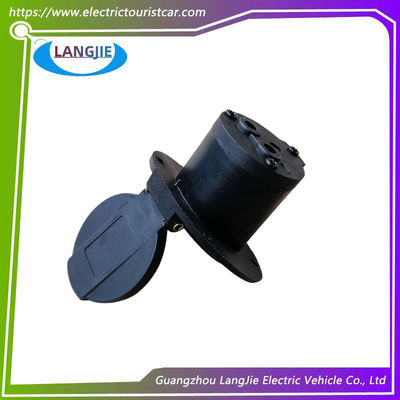 Carro de golf EAGLE enchufe de carga asiento femenino 48V negro material de plástico