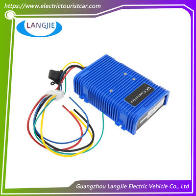 Voltado del carrito de golf Reducción de paso 36V/48V a 12V 350W 30A Convertidor de CC con doble fuente de alimentación