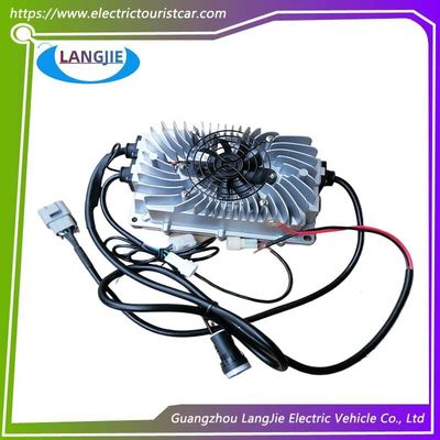 Cargador de baterías de automóviles de 72V HXHF-7215MCW-V1.5 Marshell para piezas de carritos de golf antiguos
