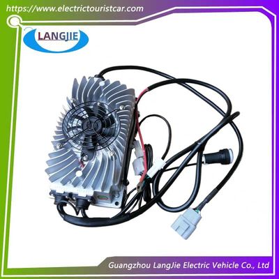 Cargador de batería de litio inteligente de 72V impermeable HXHF-7215MCW-V1.5 para carrito de golf Marshell