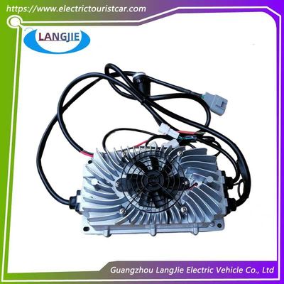 Cargador de batería de litio inteligente de 72V impermeable HXHF-7215MCW-V1.5 para carrito de golf Marshell