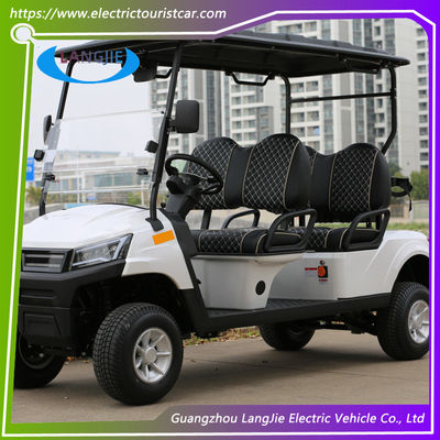 Auto eléctrico de 4 asientos Auto turístico de 48 V AC Motor Resort Car Para el aeropuerto de Parque
