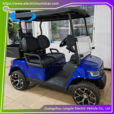 Vehículos de patrulla de seguridad eléctricos de 2 plazas con 2 espejos retrovisores Club Car Golf Buggy