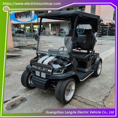 Motor de aire acondicionado Potente Club de golf eléctrico Coche de 2 pasajeros Coche de hotel eléctrico Coches de complejo