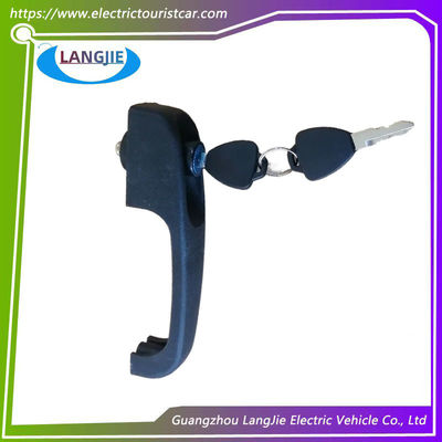 LVTONG Cerradura de coche de turismo eléctrico Manilla de puerta central Parte de la manija externa cerrada