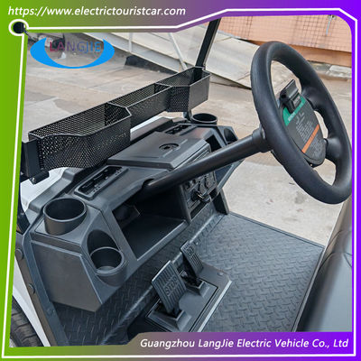 Coche eléctrico de cuatro plazas de 48 voltios, controlador de CA, combustible, carro de golf para hotel.