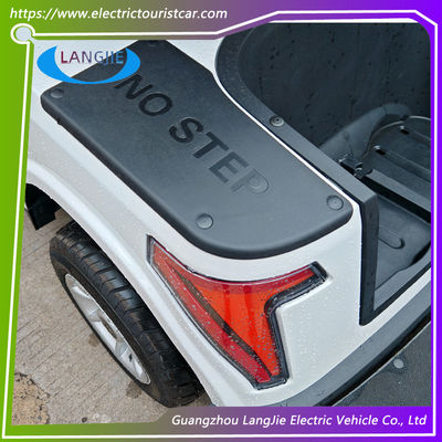 Coche eléctrico de cuatro plazas con motor de corriente alterna, coche de golf para el club, para el parque de pelota