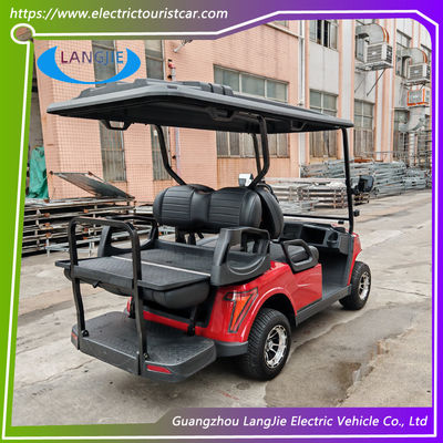 Auto eléctrico de 4 plazas controlador de motor de corriente alterna 48v Tour de coches eléctricos para alquiler de coches turísticos