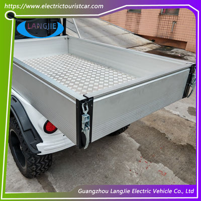 Motor de corriente alterna de 48v Mini camión eléctrico de 2 asientos carro de golf eléctrico con techo para aparcar