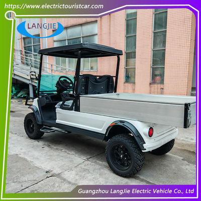 Motor de corriente alterna de 48v Mini camión eléctrico de 2 asientos carro de golf eléctrico con techo para aparcar