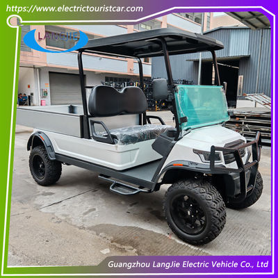 Motor de corriente alterna de 48v Mini camión eléctrico de 2 asientos carro de golf eléctrico con techo para aparcar
